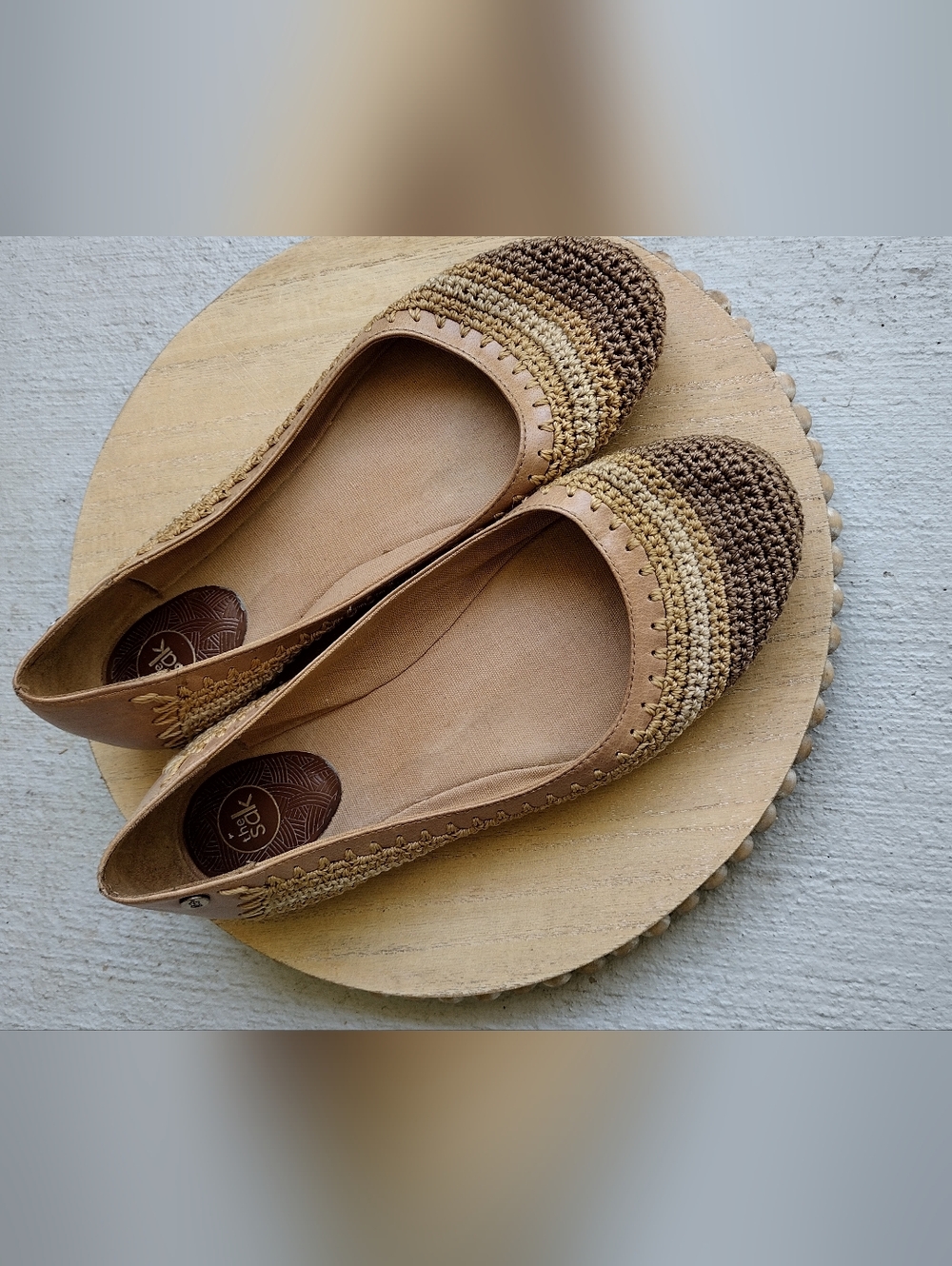 The Sak Hand Crochet Shoes Gray Size 8.5